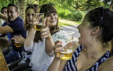 beer bike hen party