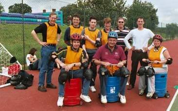 beerkeg racing hen party