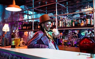 bonkers immersive cocktail experience