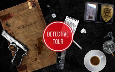 detective tour hen party