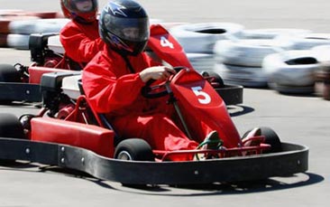 go karting hen party