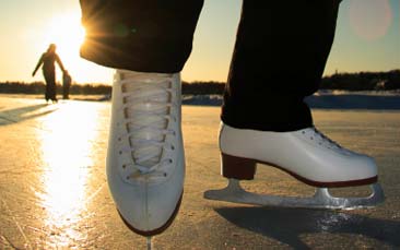 ice skating hen party