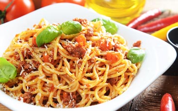 3 course italian meal