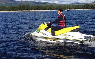 jet skiing hen party activity