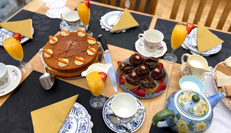 mobile afternoon tea