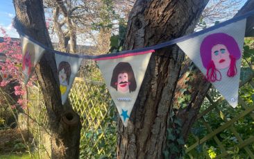 bride tribe bunting workshop