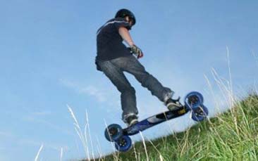 mountain boarding hen party