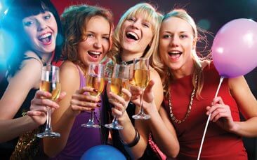 party bar hen party activity