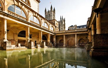 roman baths self-guided tour hen party