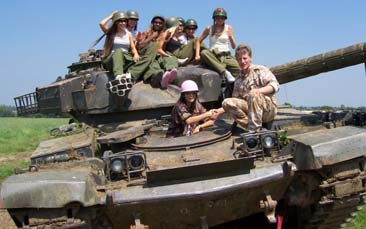 tank driving