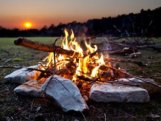 Camp fire