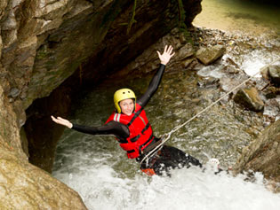 Abseiling activity