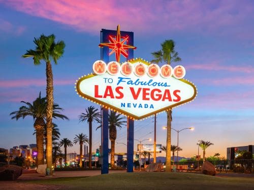 Las Vegas hen weekend