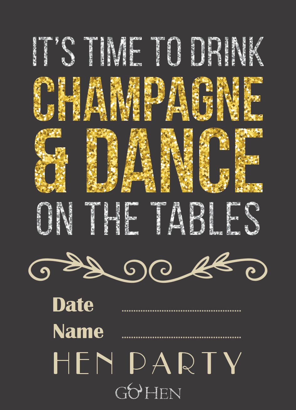 Hen Party Invitations