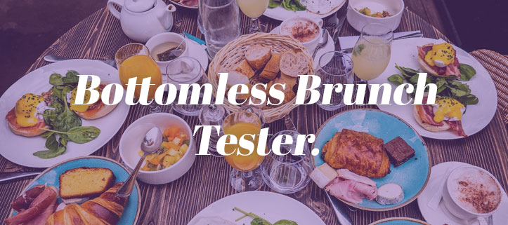 Bottomless Brunch Tester