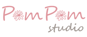 pom pom studio logo