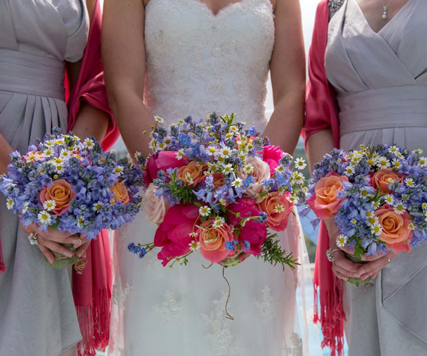 wedding flowers in cornwall