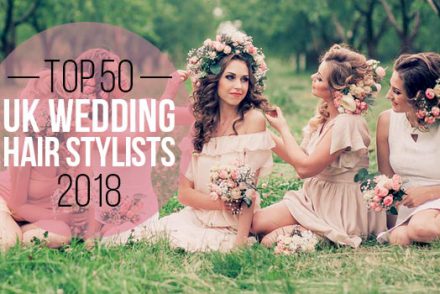 top 50 uk wedding hair stylists 2018