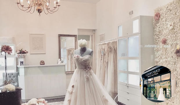 courtyard bridal boutique