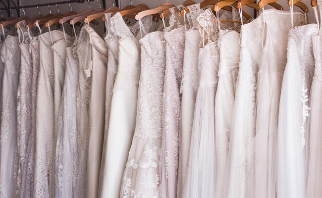 Wedding Dress Rail