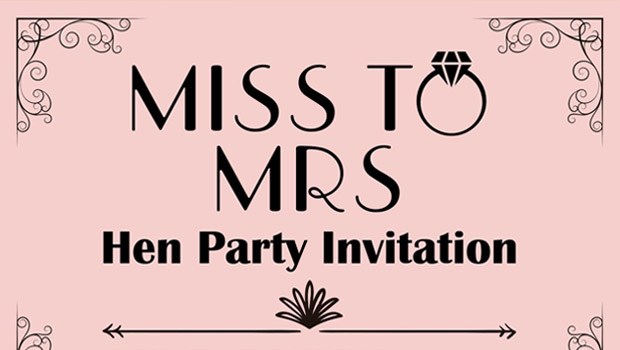 hen party invitations