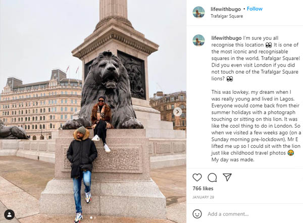 trafalgar square london