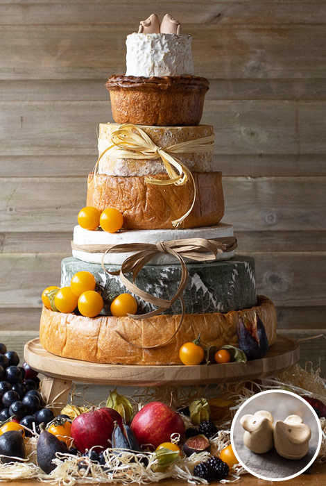 cheese wedding cake