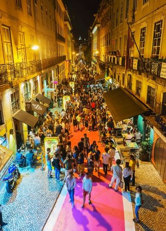 Pink Street Lisbon