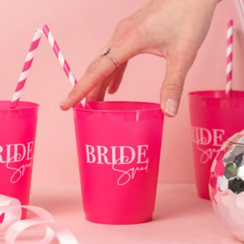 Plastic Bride Squad Cups