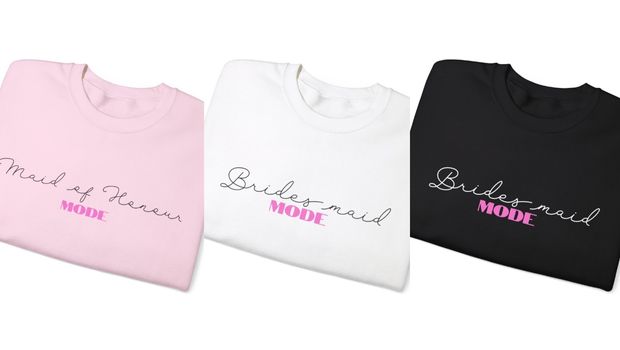Bridesmaid/MOH Mode Sweatshirts