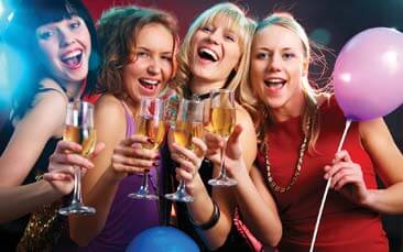bar and club night hen party activity