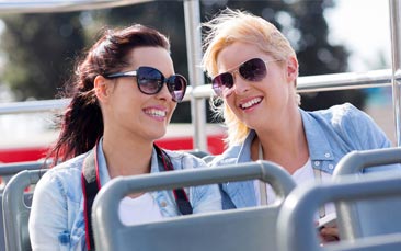 city bus tour hen party activity