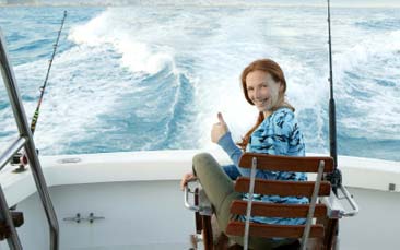 deep sea fishing hen party activity