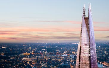 view from the shard hen party activity