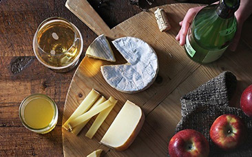 cider and cheese tasting