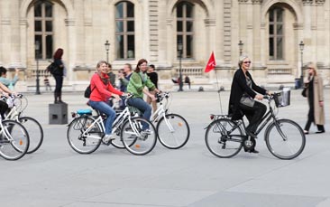 Paris bike tour