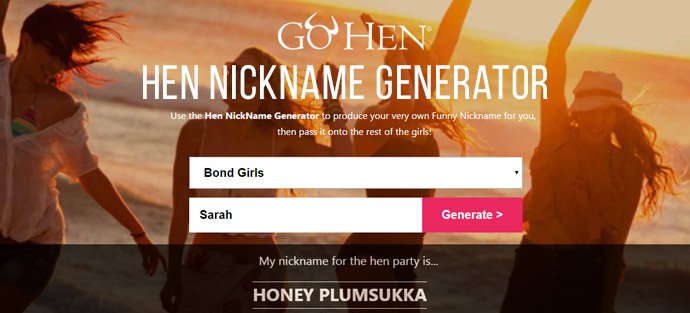 hen nickname generator