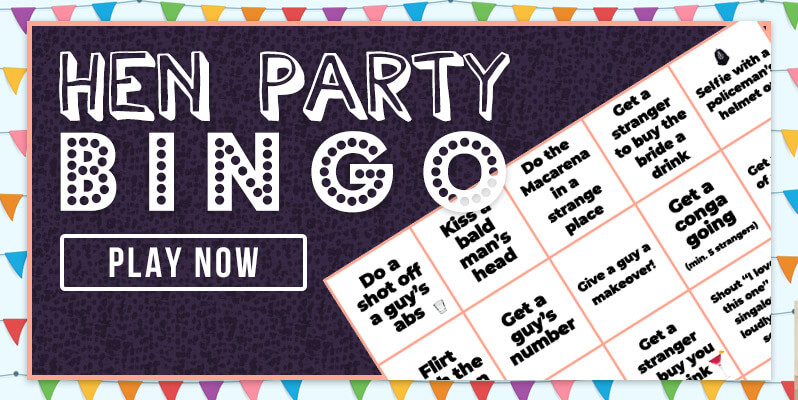 Hen party bingo