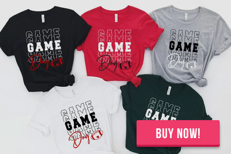 game day t-shirt